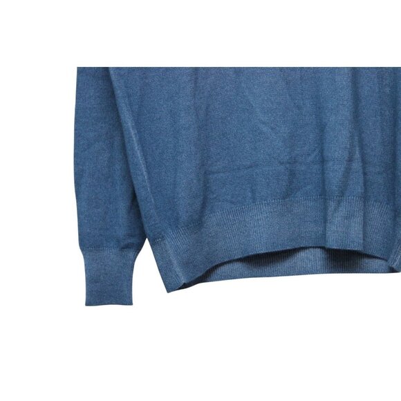 NWT Frugone 1885 Men's 100% Cashmere Sweater Size 48 Medium Preppy Knit Italy - Picture 3 of 14